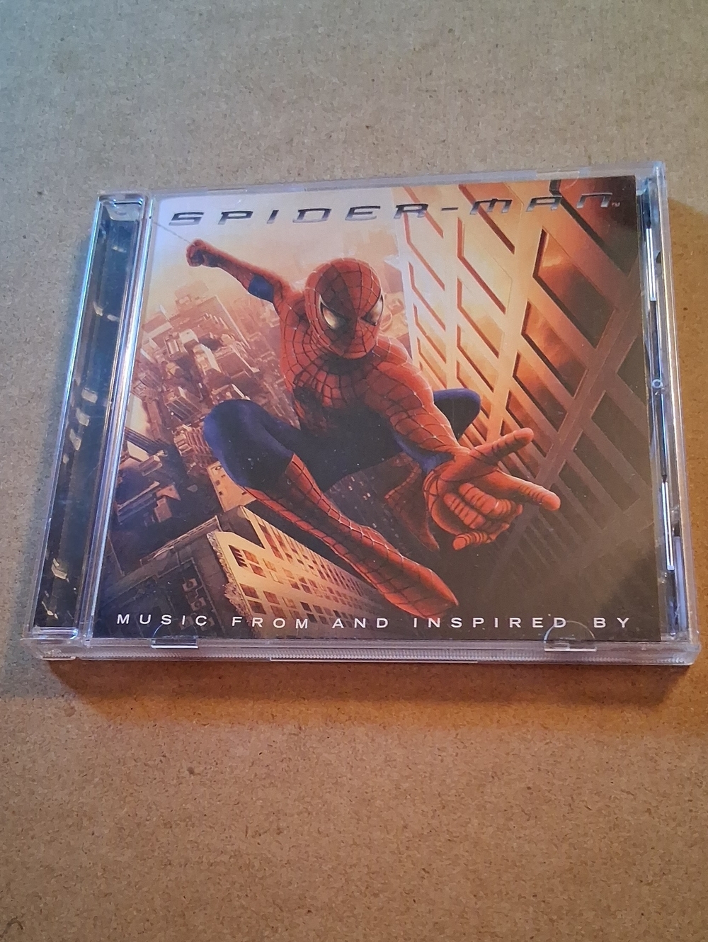 Spider-Man Soundtrack CD - Red & Blue Cover Art